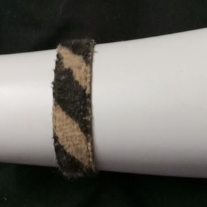 Zebra print cuff